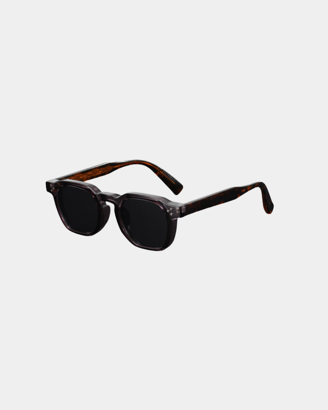 KLOBIGE QUADRATISCHE RETRO-SONNENBRILLE