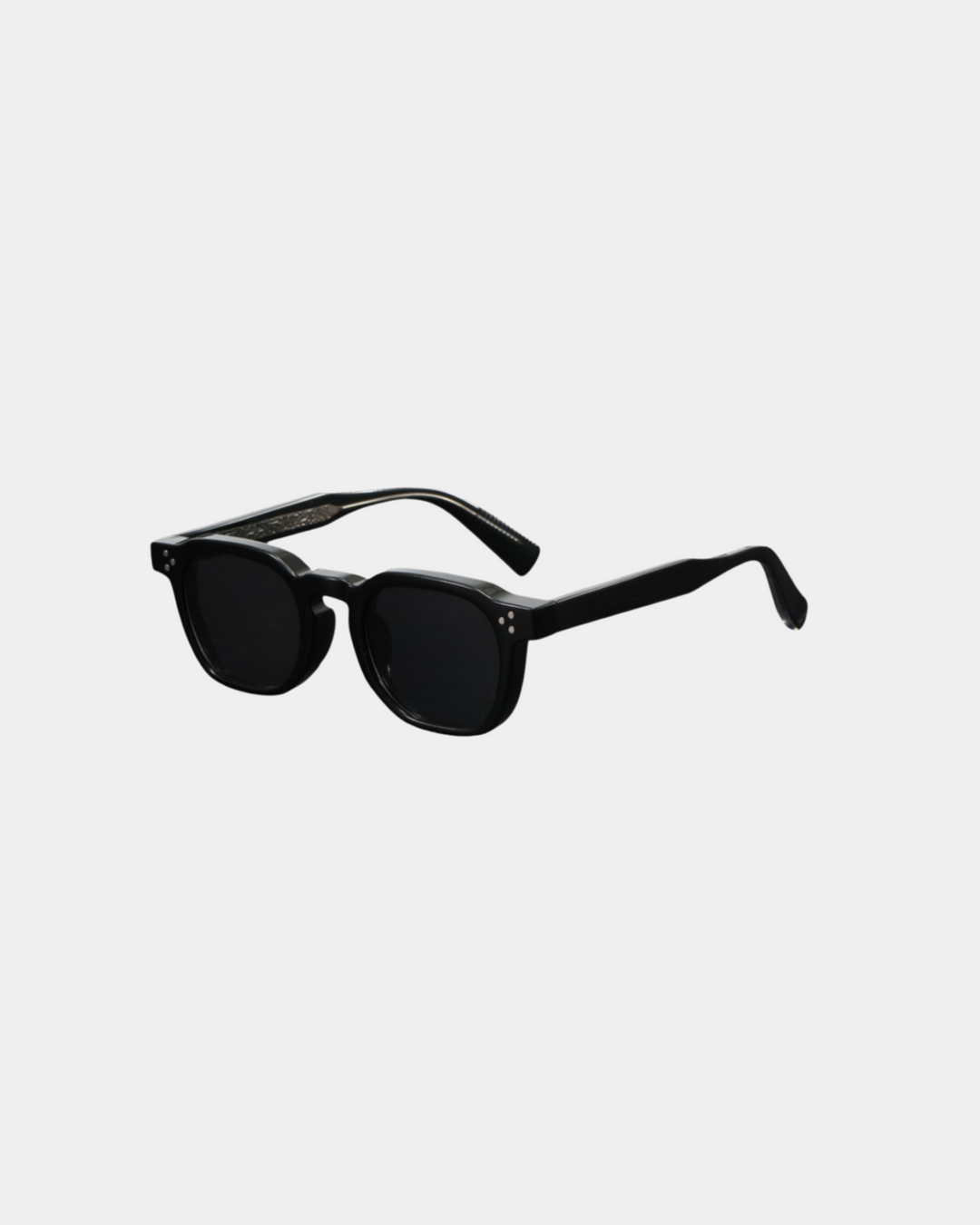 KLOBIGE QUADRATISCHE RETRO-SONNENBRILLE