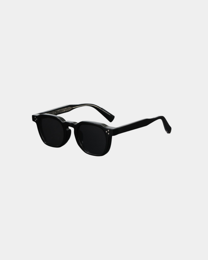 KLOBIGE QUADRATISCHE RETRO-SONNENBRILLE