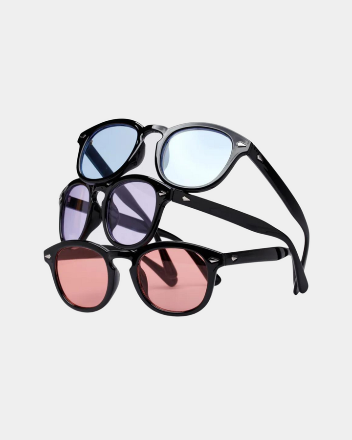 CLASSIC ROUND TINTED SUNGLASSES