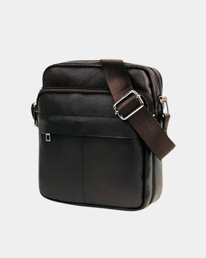 KLASSISCHE CROSSBODY-TASCHE AUS LEDER