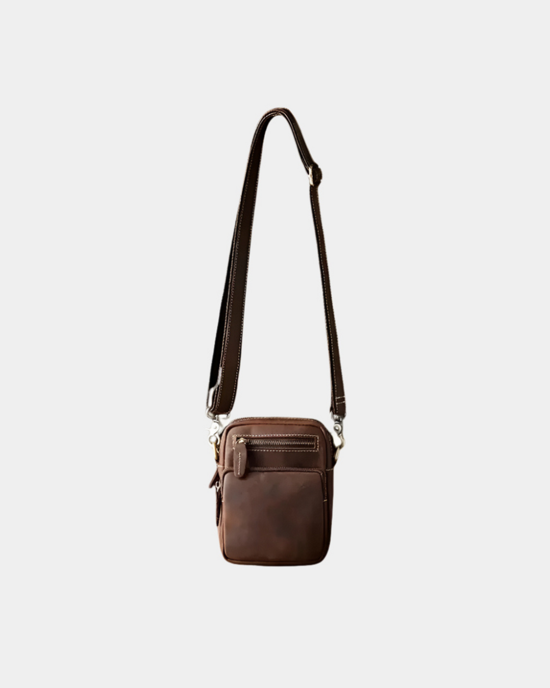 RUSTIKALE MINI-CROSSBODY AUS LEDER