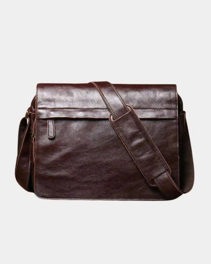 VINTAGE-KURIERTASCHE AUS LEDER