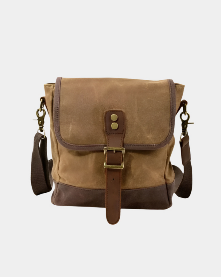 RUSTIKALE CANVAS-MINI-TASCHE