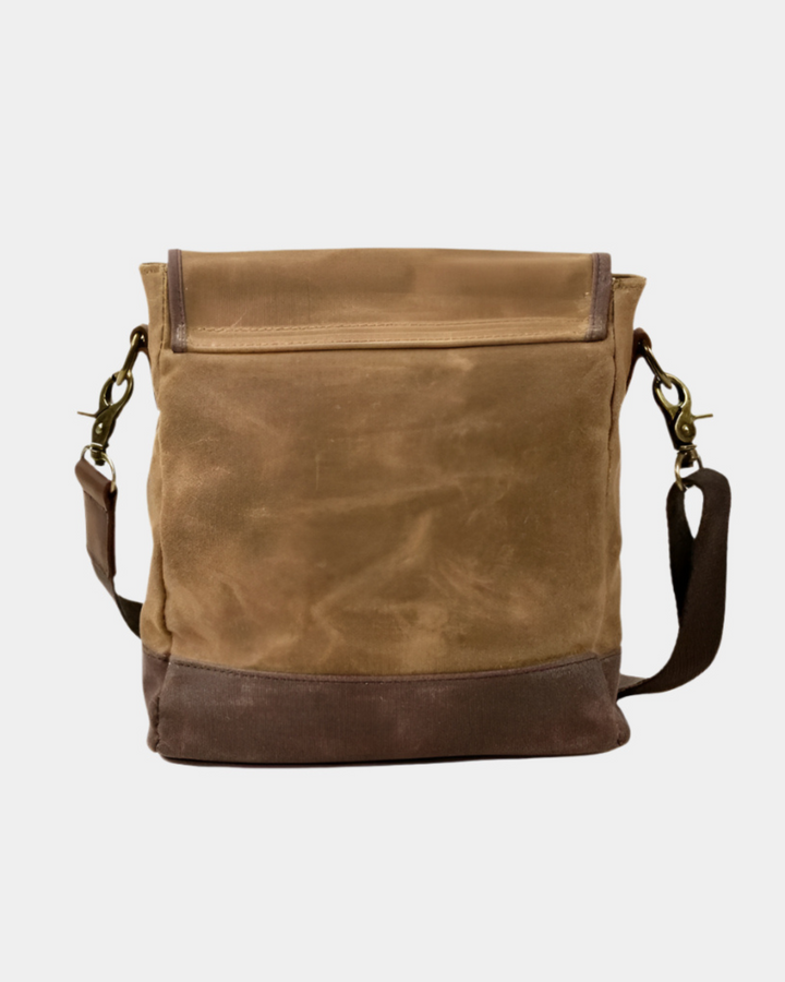 RUSTIKALE CANVAS-MINI-TASCHE