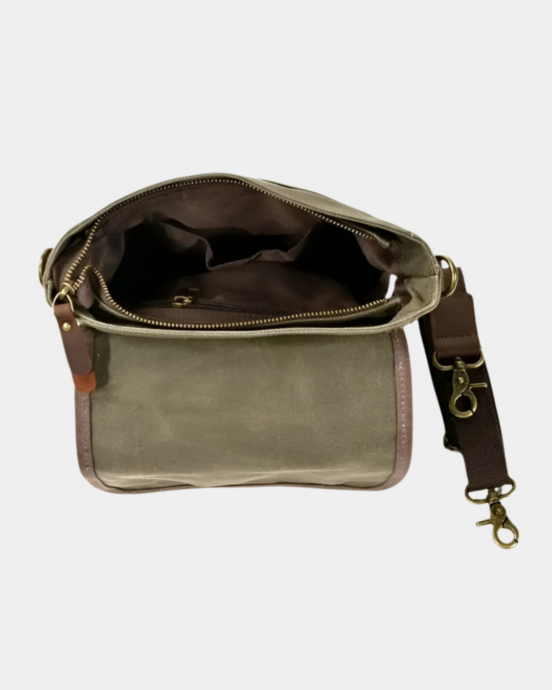 RUSTIKALE CANVAS-MINI-TASCHE