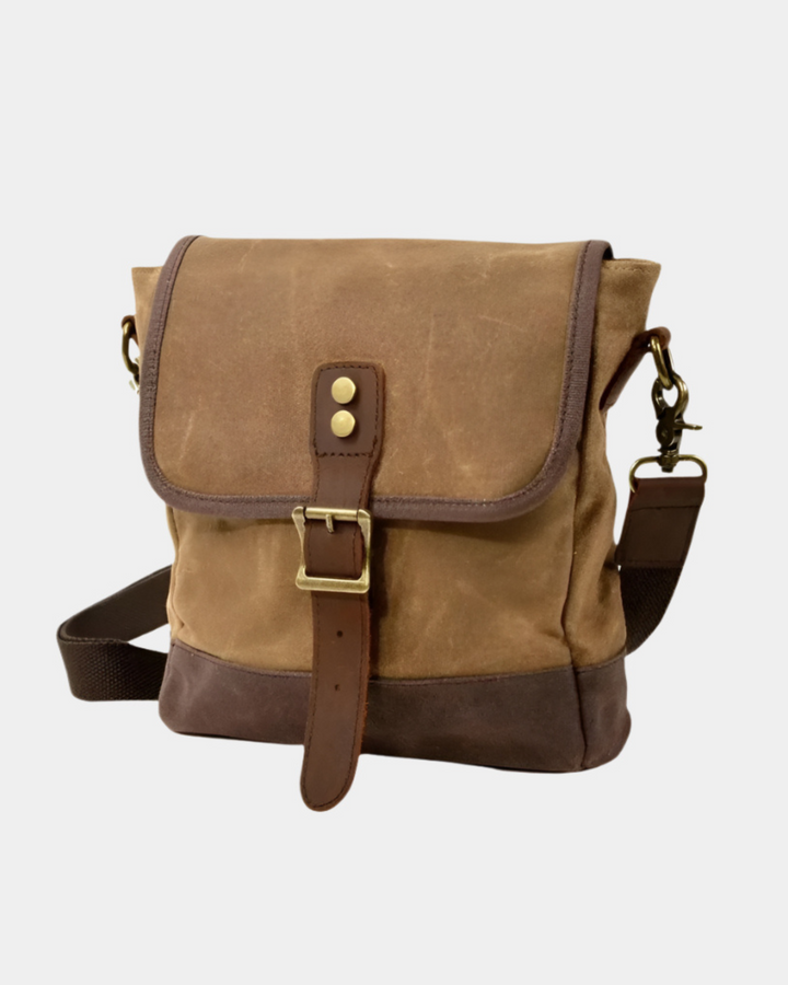 RUSTIKALE CANVAS-MINI-TASCHE