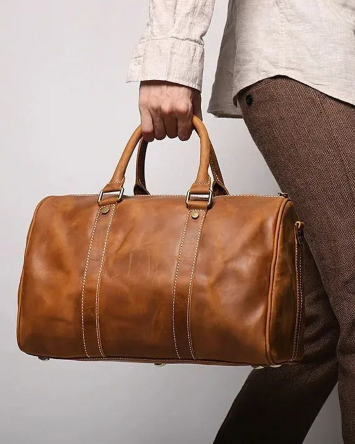 LUXE LEDER WEEKENDER DUFFEL