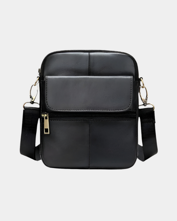 URBAN ESSENTIALS LEDER SLING BAG