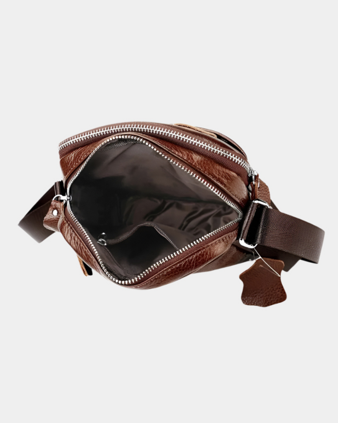 KLASSISCHE MINI-CROSSBODY-TASCHE AUS LEDER
