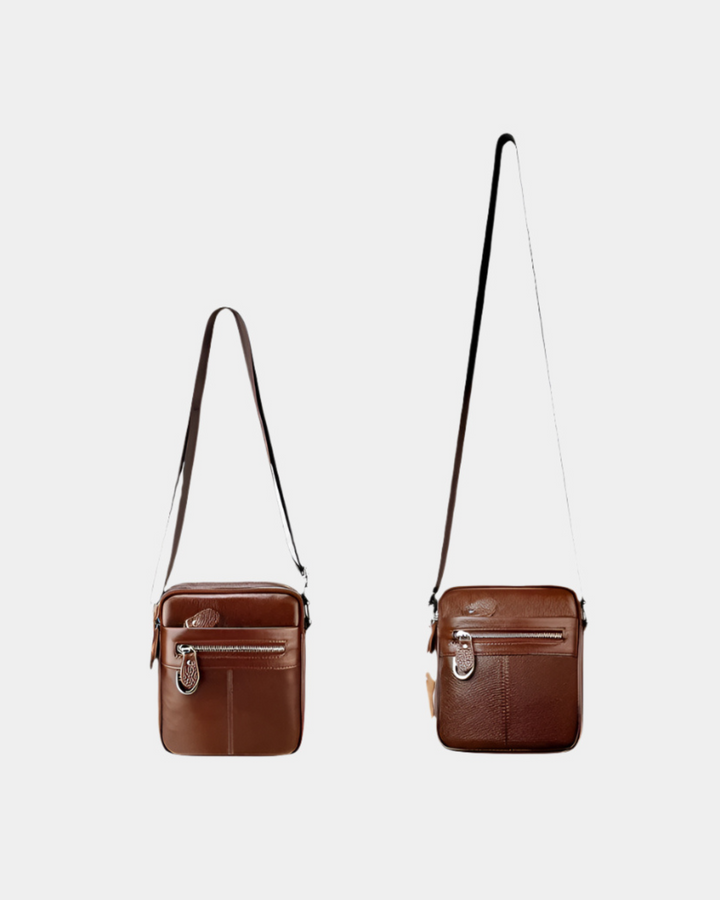 KLASSISCHE MINI-CROSSBODY-TASCHE AUS LEDER