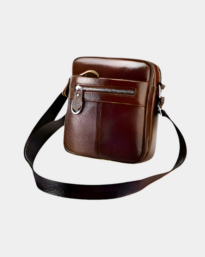 KLASSISCHE MINI-CROSSBODY-TASCHE AUS LEDER
