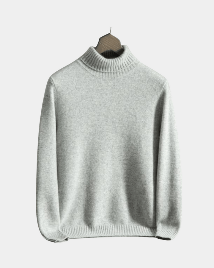 KLASSISCHER ROLLKRAGENPULLOVER FÜR DEN WINTER