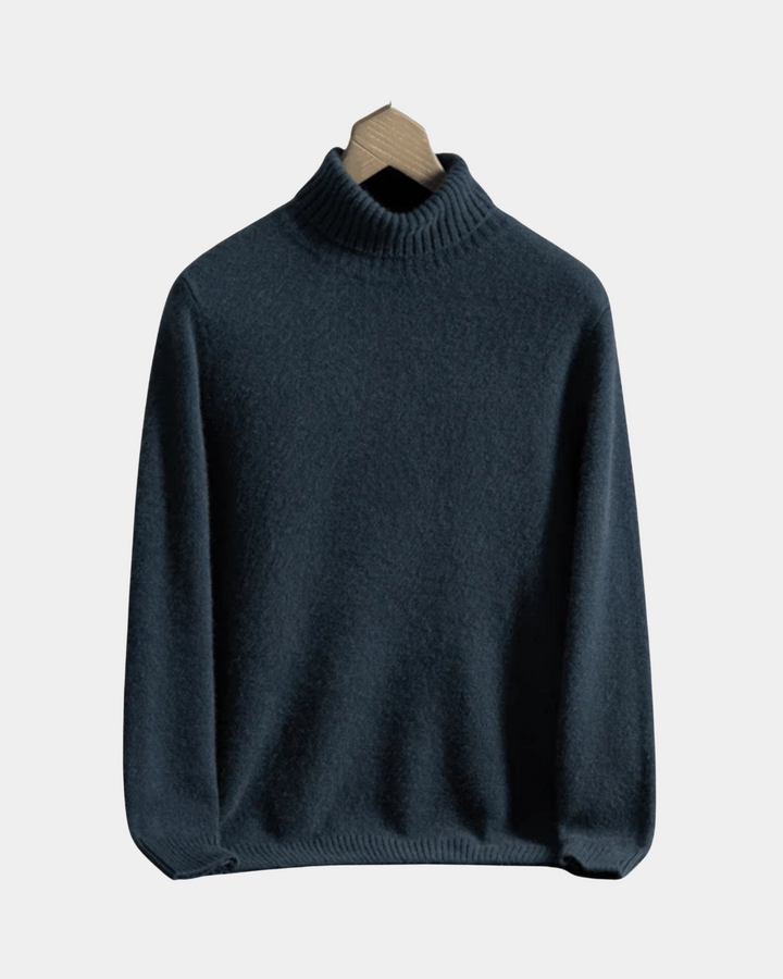 KLASSISCHER ROLLKRAGENPULLOVER FÜR DEN WINTER