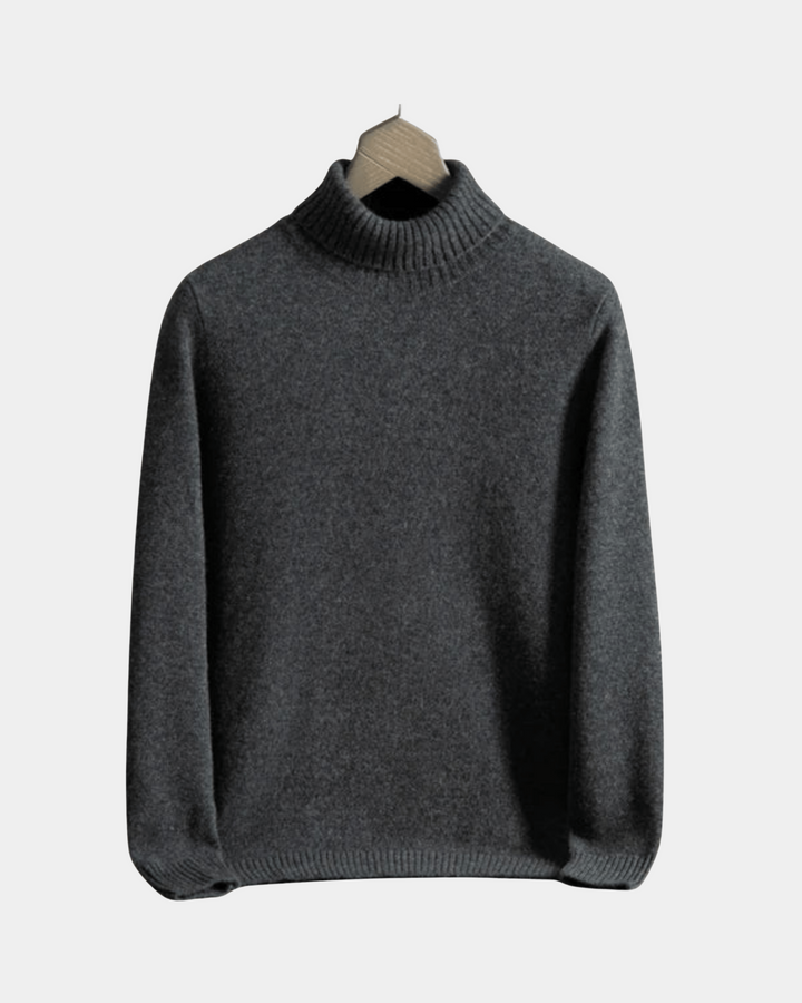 KLASSISCHER ROLLKRAGENPULLOVER FÜR DEN WINTER