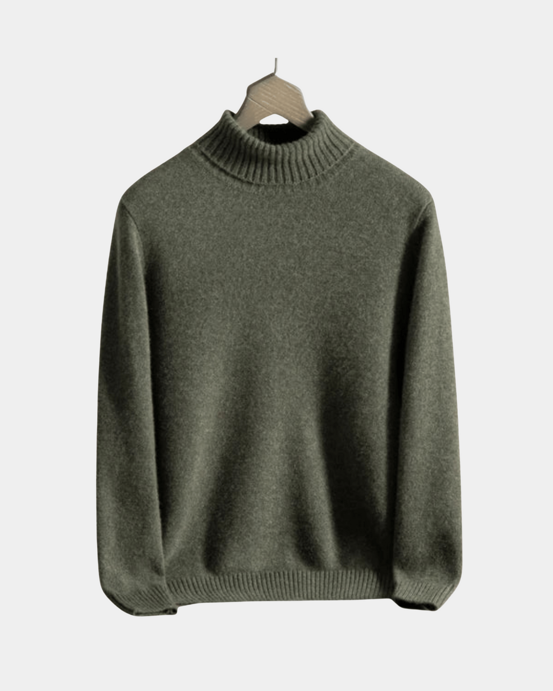 KLASSISCHER ROLLKRAGENPULLOVER FÜR DEN WINTER