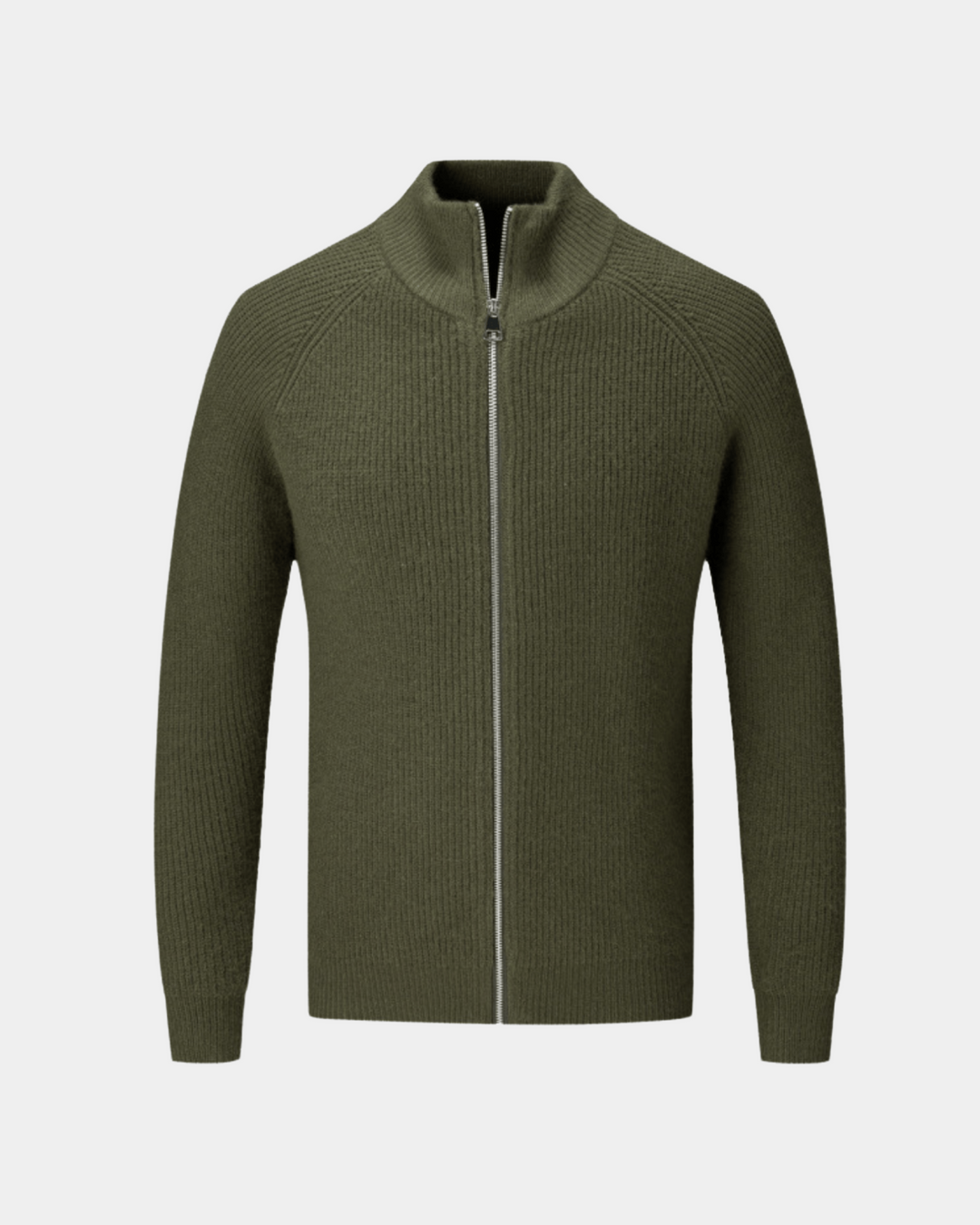 URBAN TEXTURED ZIP SWEATER