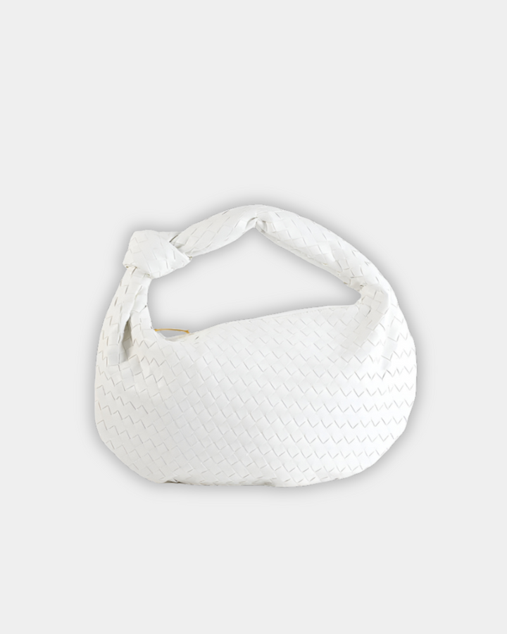 GEWEBTE LUXUSKNOTEN-BEUTELTASCHE