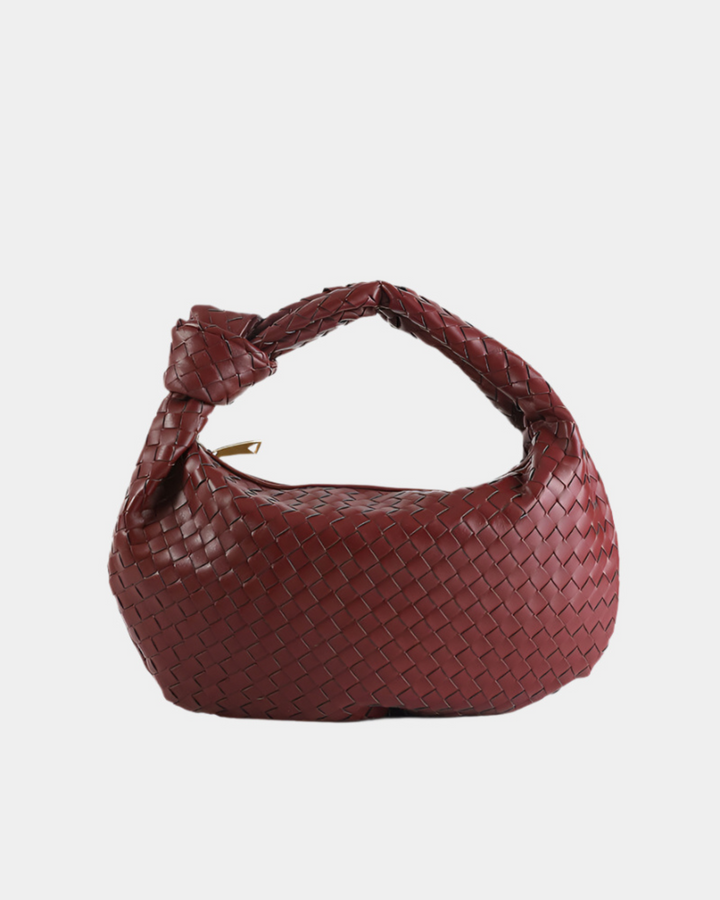 GEWEBTE LUXUSKNOTEN-BEUTELTASCHE