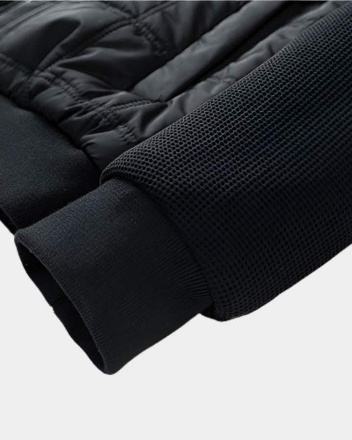 MODERNE BOMBERJACKE MIT GITTERMUSTER
