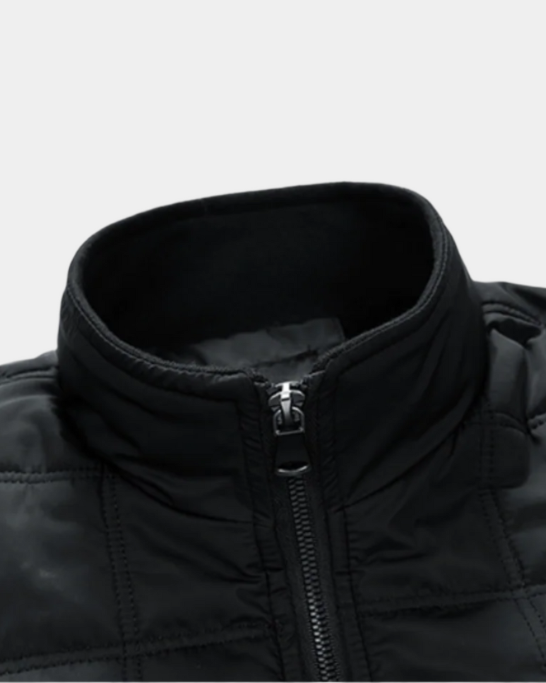MODERNE BOMBERJACKE MIT GITTERMUSTER
