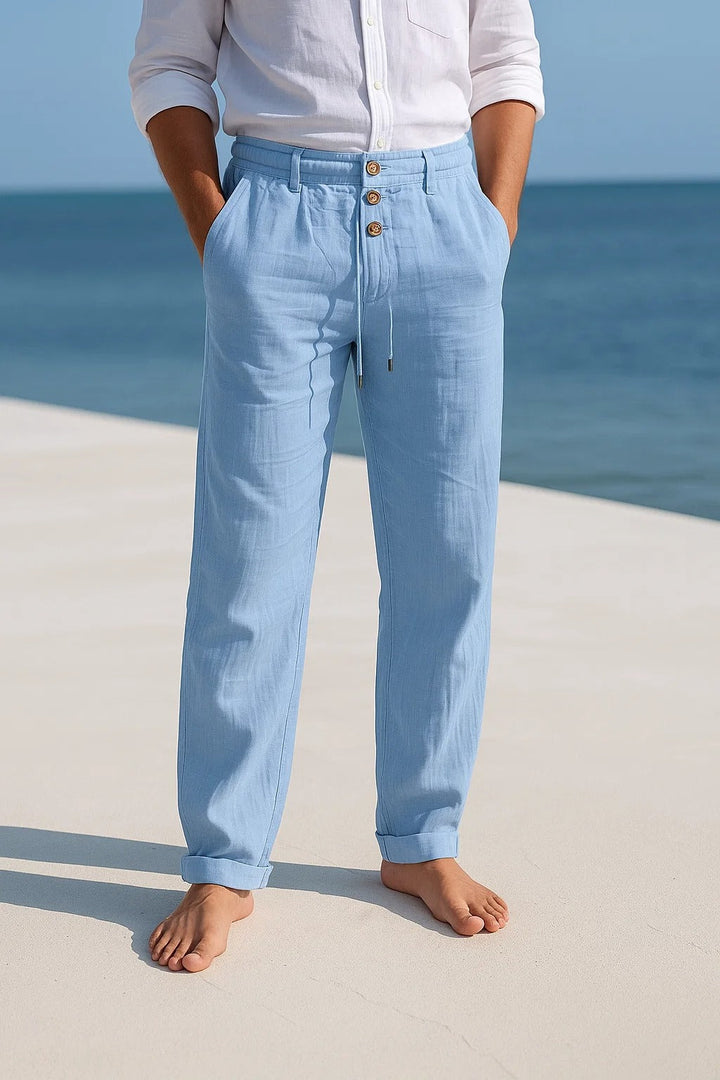 Lightweight Summer Linen Trousers