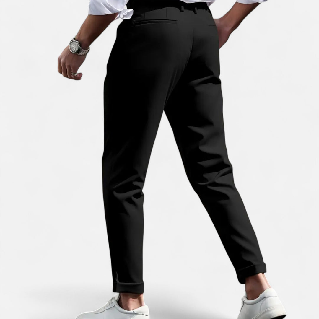 NOMU Lifestyle | Men’s Slim Fit Casual Suit Trousers