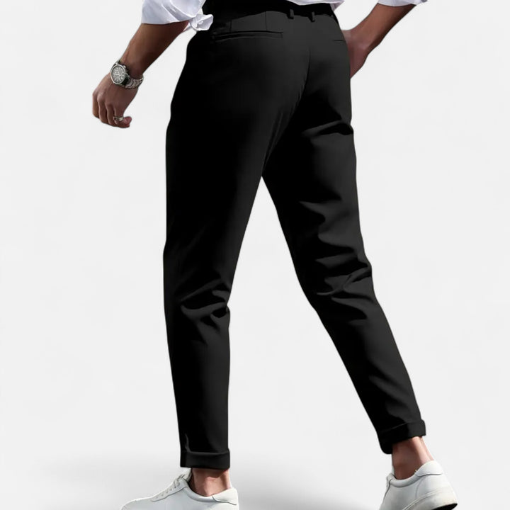 NOMU Lifestyle | Men’s Slim Fit Casual Suit Trousers