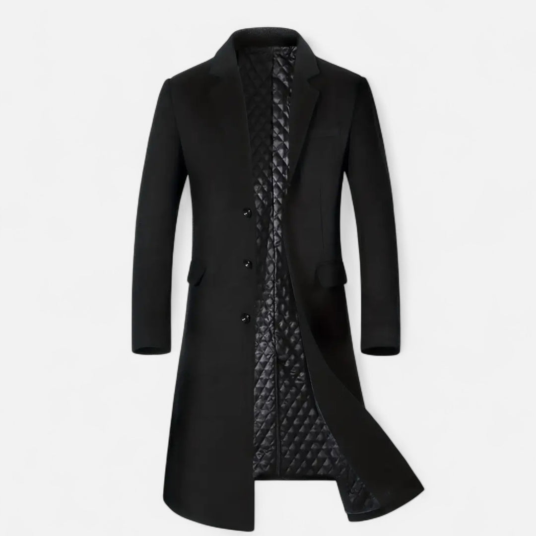 NOMU Lifestyle | Men’s Wool Long Overcoat