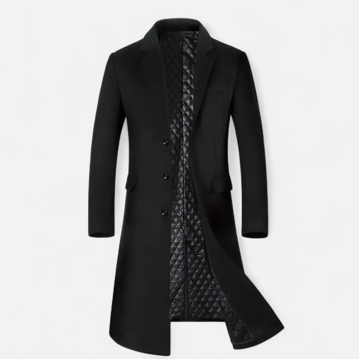 NOMU Lifestyle | Men’s Wool Long Overcoat