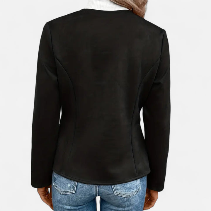 NOMU Lifestyle | Women’s Slim Fit Zipper Jacket – Heritage Chic