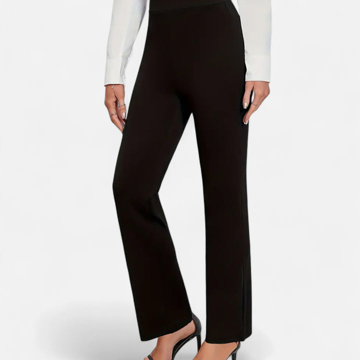 NOMU Lifestyle | Women’s Stretch Knit Trousers – Effortless Sophistication
