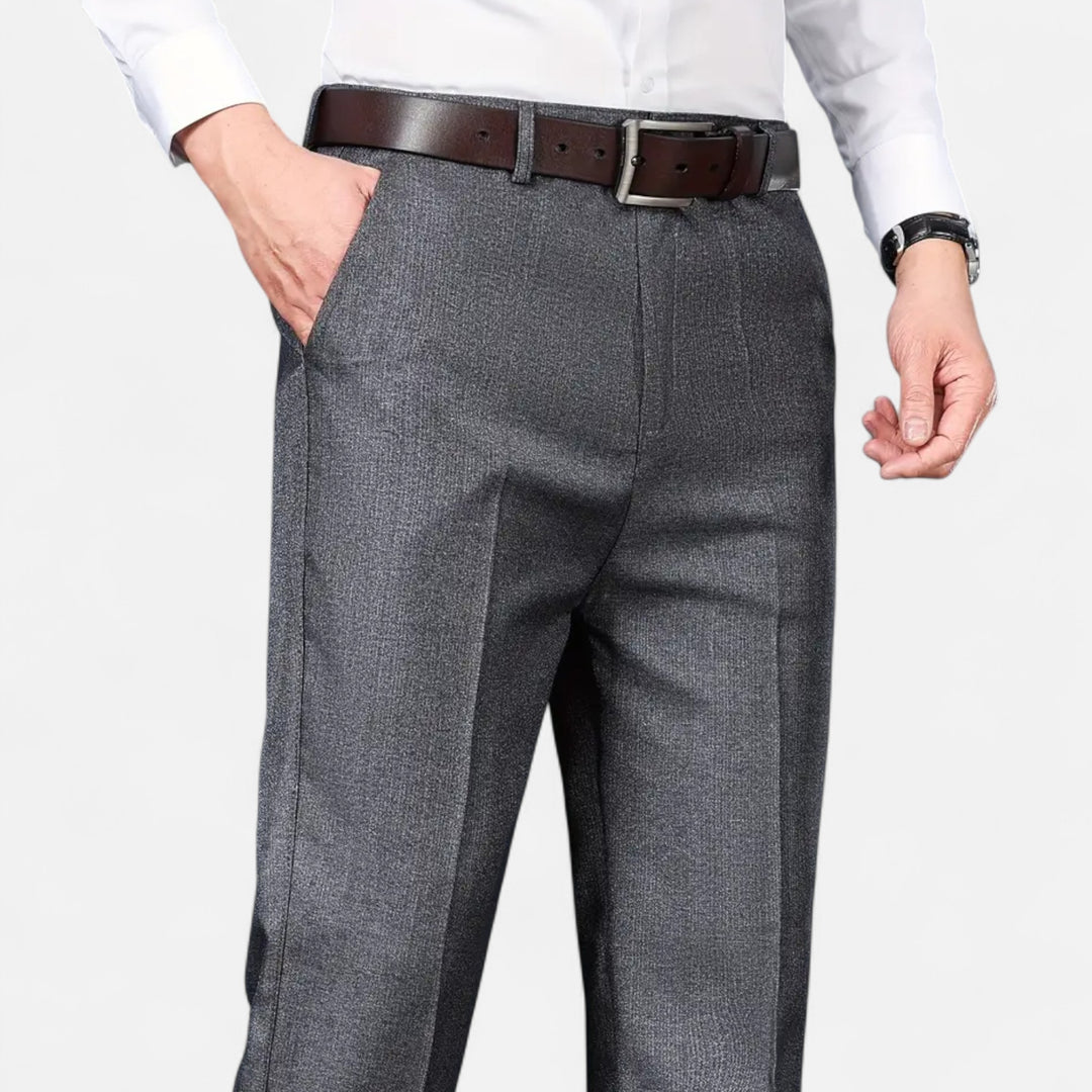 NOMU Lifestyle | Men’s Timeless Straight Cut Suit Trousers