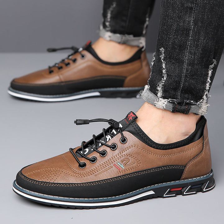 Handcrafted leather Oxford shoes
