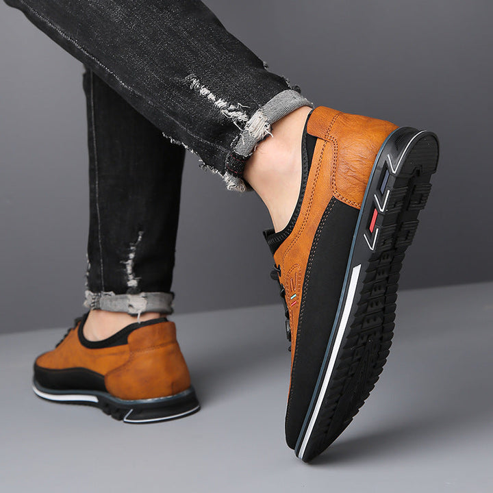 Handcrafted leather Oxford shoes