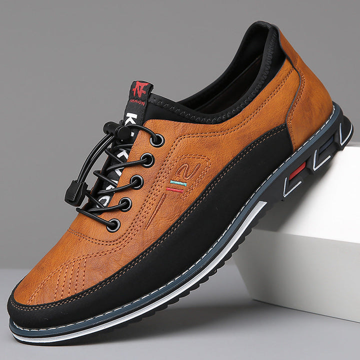 Handcrafted leather Oxford shoes