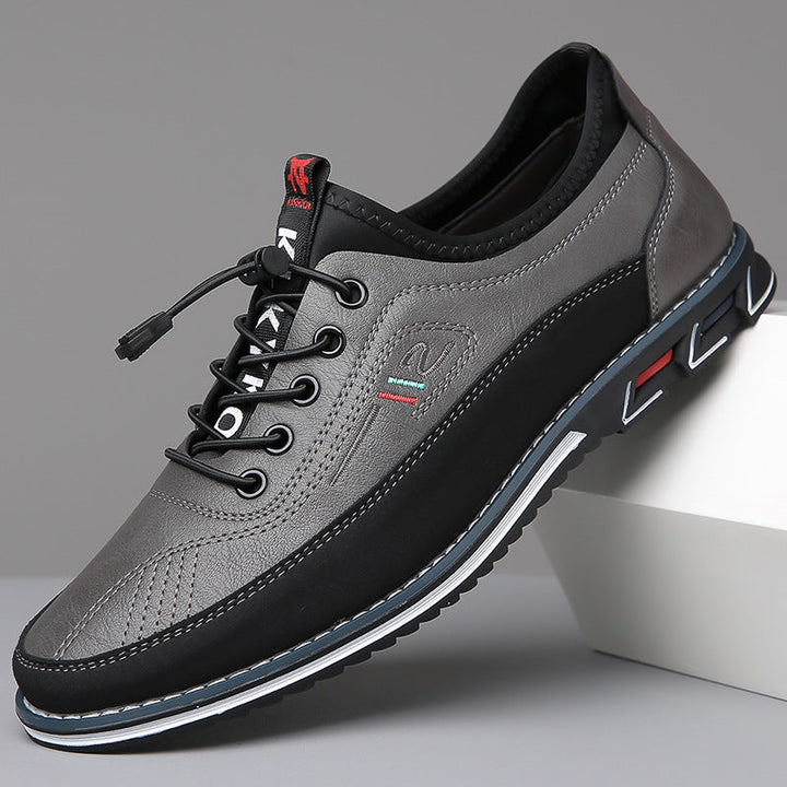 Handcrafted leather Oxford shoes