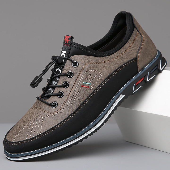 Handcrafted leather Oxford shoes