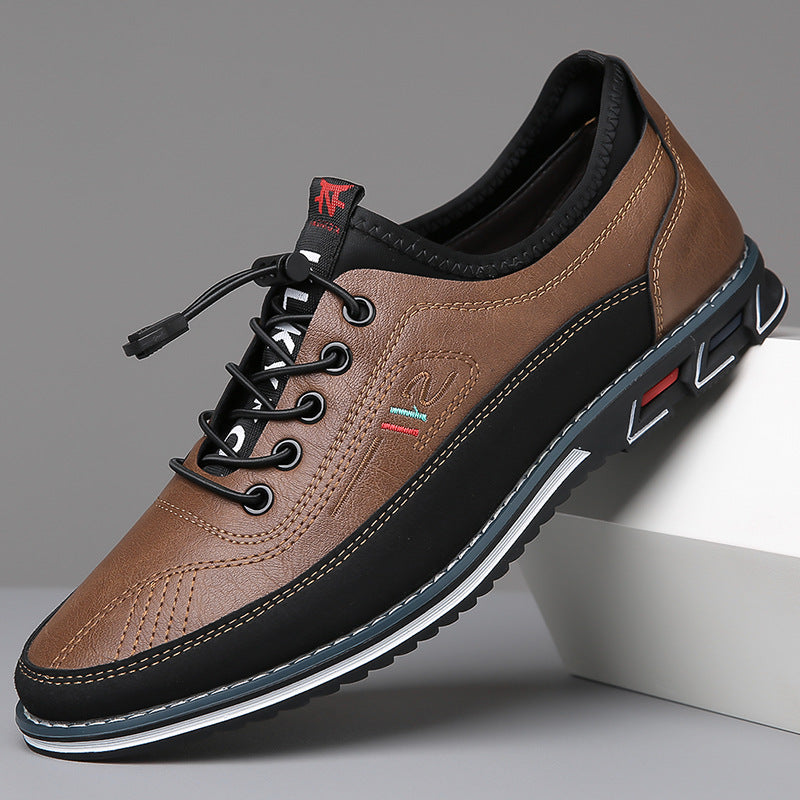 Handcrafted leather Oxford shoes