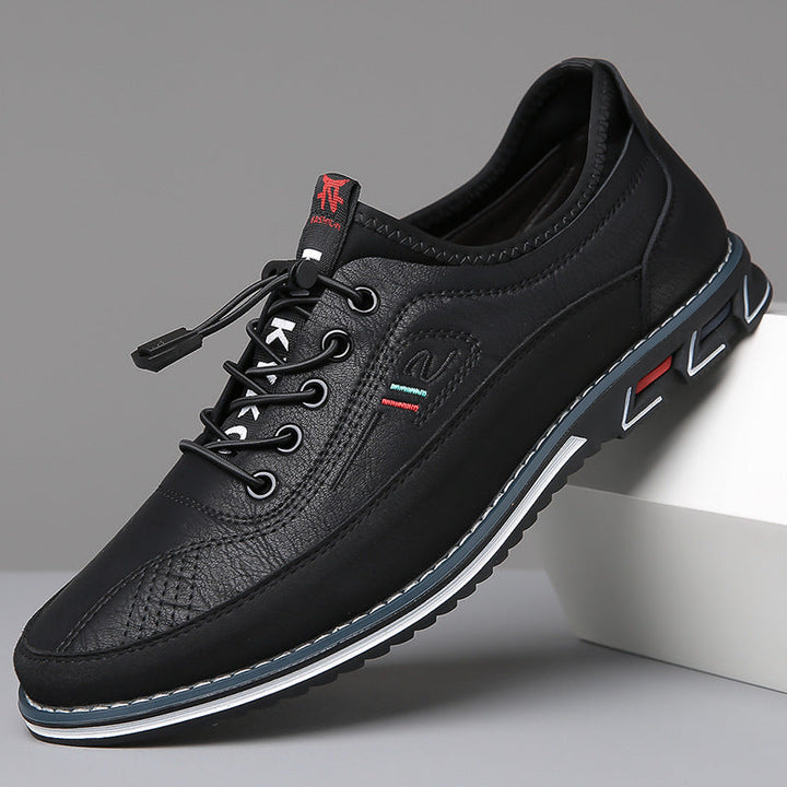 Handcrafted leather Oxford shoes