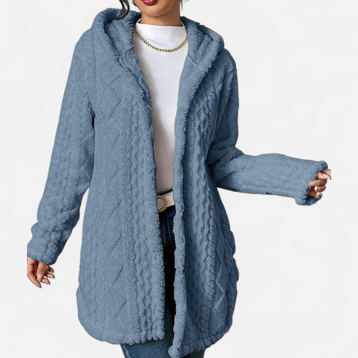 NOMU Lifestyle | Women’s Jacquard Hooded Coat – Heritage Luxe