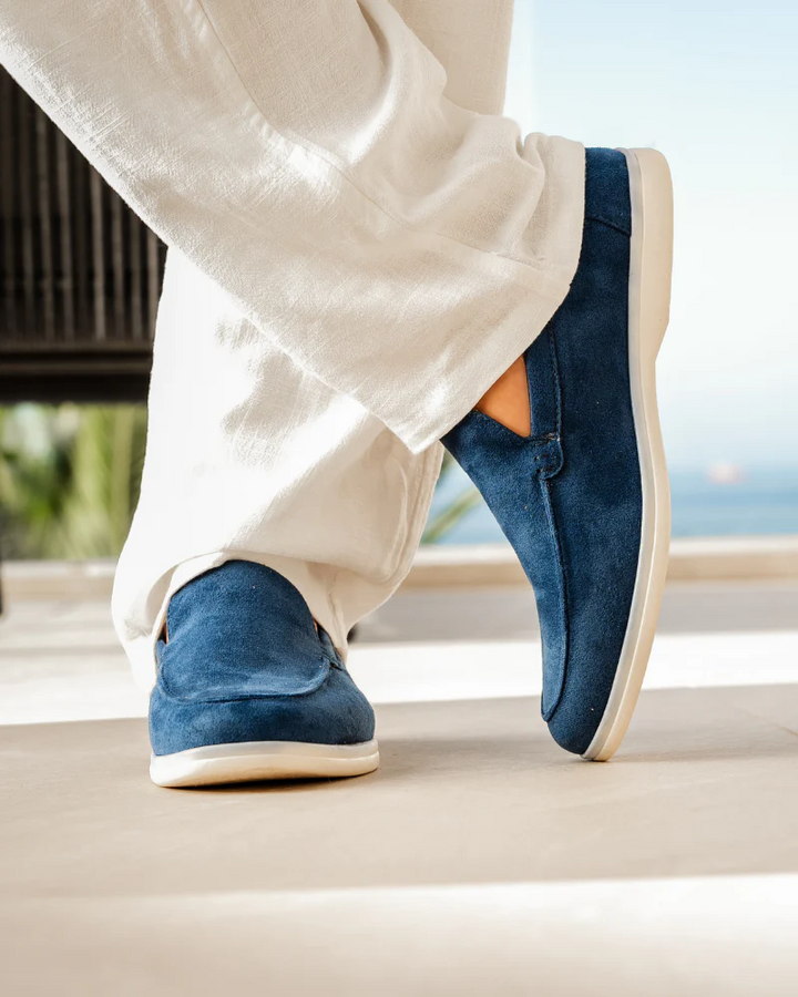 Monaco Suede Loafers