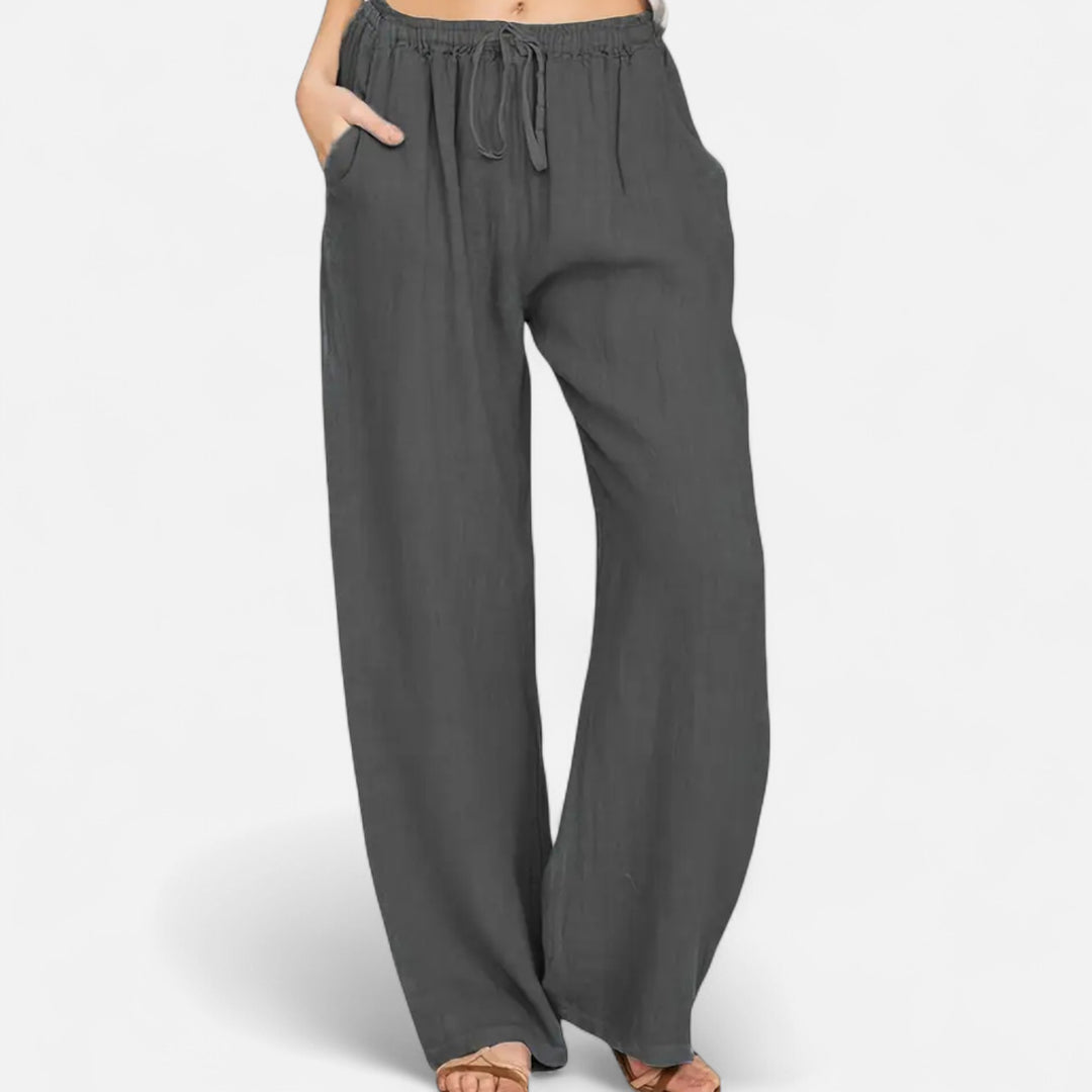 NOMU Lifestyle | Women’s Wide Leg Trousers – Effortless Elegance