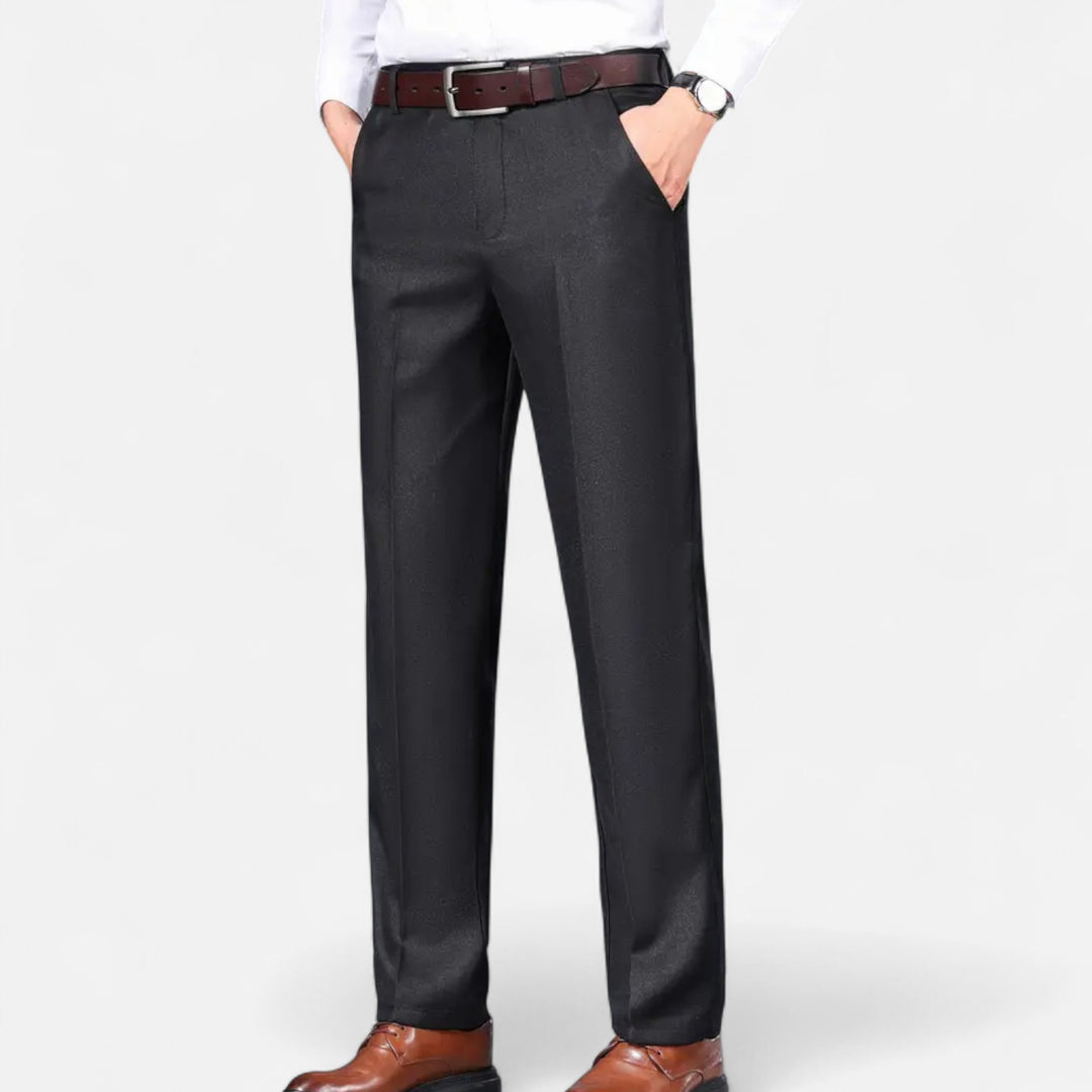 NOMU Lifestyle | Men’s Timeless Straight Cut Suit Trousers