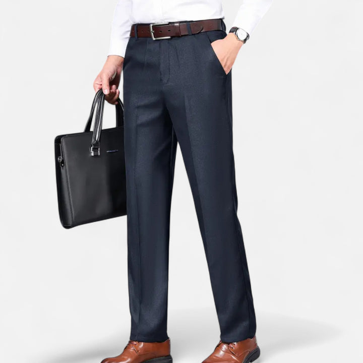 NOMU Lifestyle | Men’s Timeless Straight Cut Suit Trousers