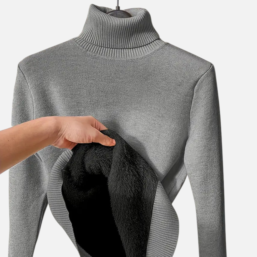 NOMU Lifestyle | Women’s Turtleneck Sweater – Heritage Comfort