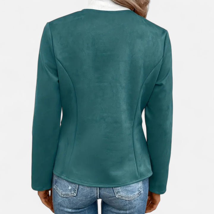 NOMU Lifestyle | Women’s Slim Fit Zipper Jacket – Heritage Chic