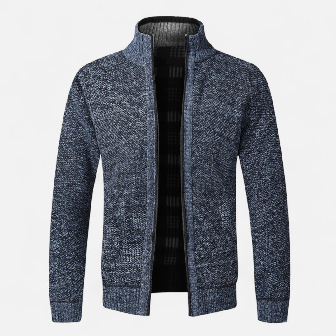 NOMU Lifestyle | Men’s Knitted Zip Cardigan