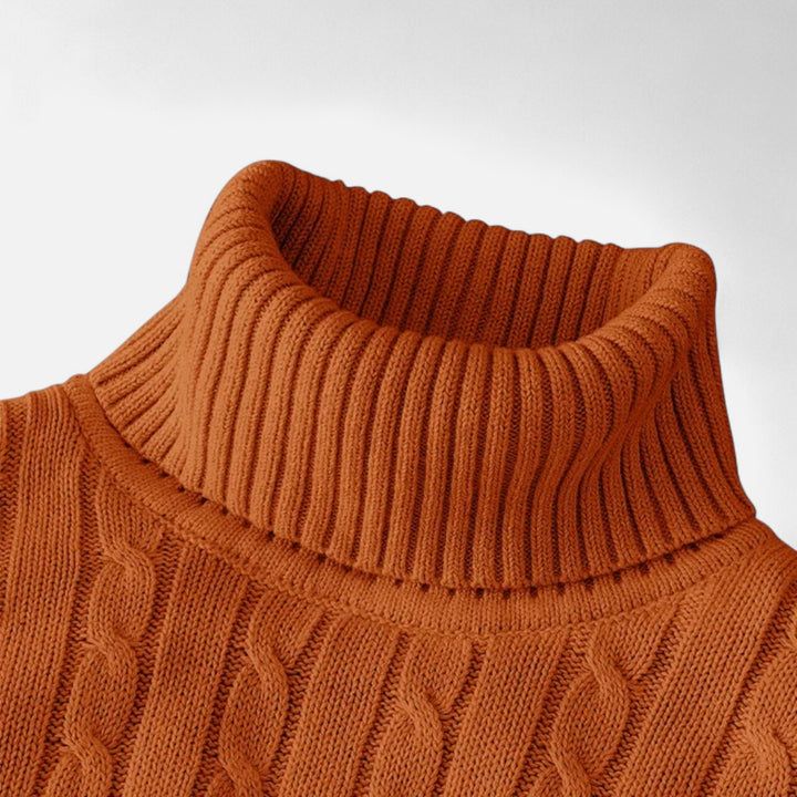NOMU Lifestyle | Men’s Wool Turtleneck Sweater