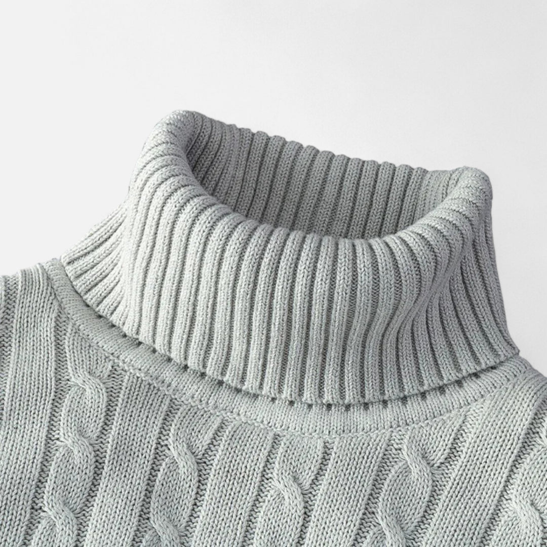 NOMU Lifestyle | Men’s Wool Turtleneck Sweater